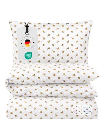 Carpe Sonno Seersucker Bettwäsche in Gelb