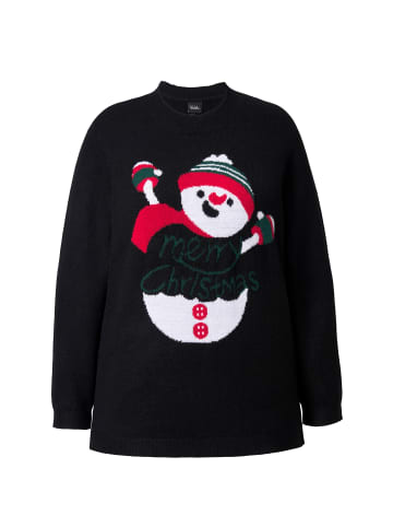 Ulla Popken Pullover in schwarz