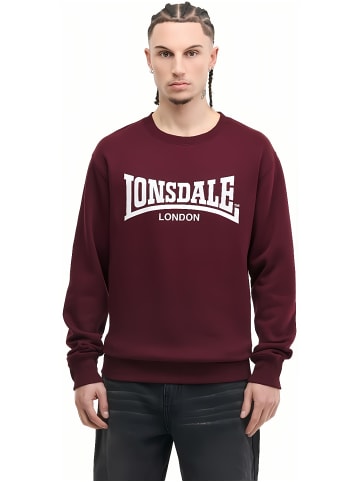 Lonsdale Pullover "Welham" in Rot