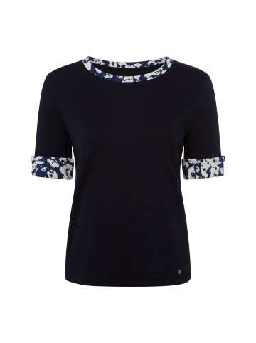 MARC CAIN COLLECTIONS Shirt in marine ecru