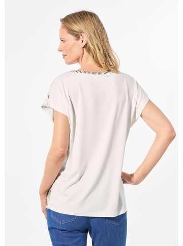 GOLDNER Kurzgröße:  Blusenshirt mit floralem Dessin in bunt / gemustert