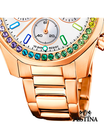 Festina Analog-Armbanduhr Festina Boyfriend rosegold mittel (ca. 38mm)