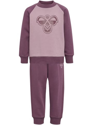 Hummel Anzug Raglanärmel Hmlmini Kinder in BLACK PLUM