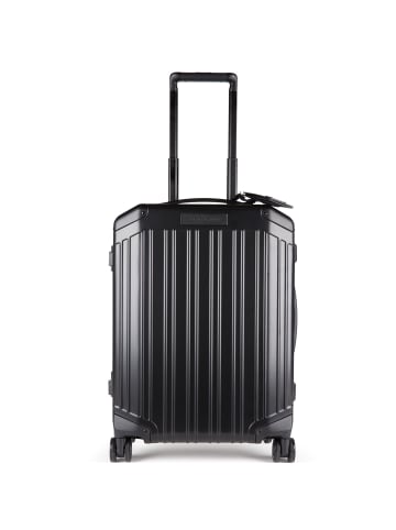 Piquadro Alus 4-Rollen Kabinentrolley 55 cm in black