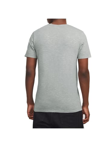 Jack and Jones 1er Pack JJESPLIT Neck Tee SS in Grau