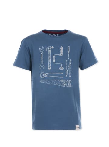 Band of Rascals T-Shirt " Tools " in blau