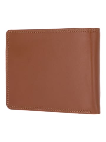 Golden Head Polo Geldbörse RFID Schutz Leder 12.5 cm cognac