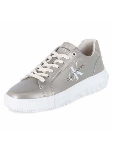 CALVIN KLEIN JEANS Schnürhalbschuh in weiss