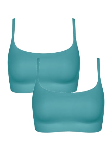 Sloggi Bügelloser BH ZERO Feel 2.0 Ultra Bra in QUIET TURQUOISE