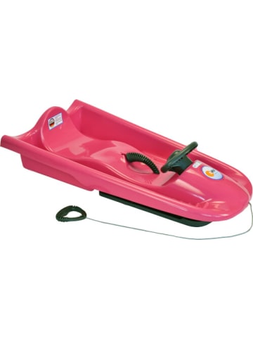 KHW Schlitten Lenkrodel Snow Flyer pink, 6-18 Jahre