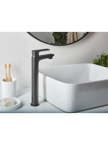 Beliani Wasserhähne CHIMBOTE in Schwarz - (W) 4 x (H) 28 x (L) 14 cm