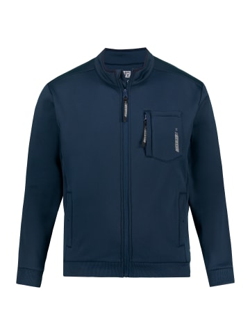 JP1880 Softshelljacke in mattes nachtblau