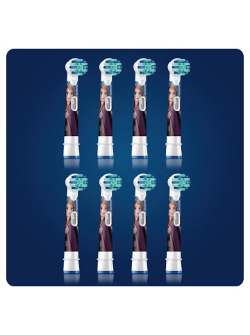 Oral-B Elektr. Kinderzahnbürste "Vitality Pro Kids Frozen" + 8 Aufsteckbürsten