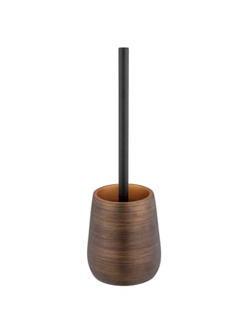 Wenko WC-Bürste PALENA, Polyresin in Braun, Ø 12,5 x (H) 37 cm