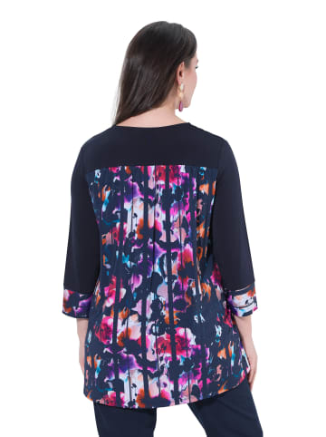 Ulla Popken Shirt in dunkles marine