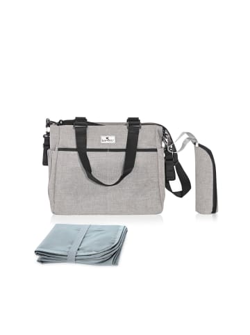 Lorelli Wickeltasche Maya in grau