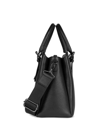Bugatti Elsa Handtasche Leder 30 cm schwarz
