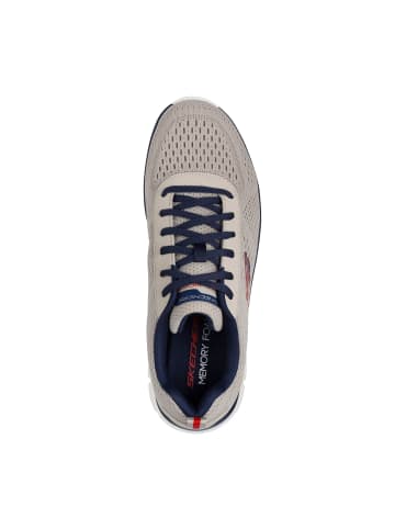 Skechers Sneaker TRACK-LESHUR in Taupe/Navy