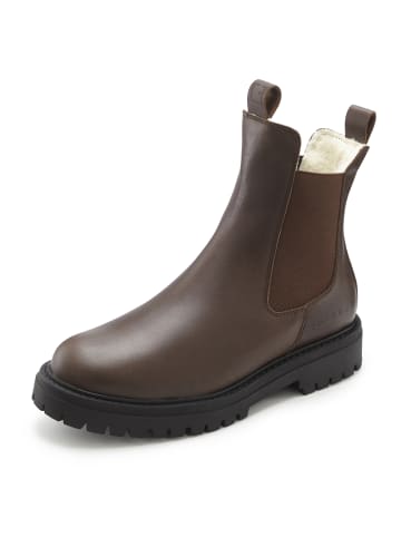 ELBSAND Stiefelette in camelfarben