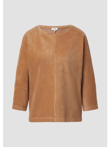 s.Oliver Sweatshirt in 8486_sandstein