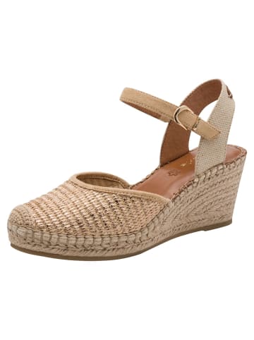 Tamaris Espadrill in LIGHT GOLD