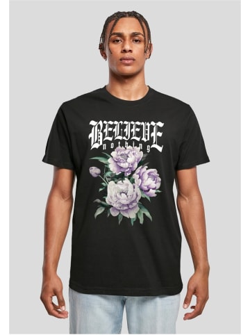 Mister Tee T-Shirt "Believe Nothing Tee" in Schwarz