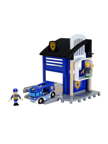 Brio Brio Aktionsspiel Polizeistation mit Einsatzfahrzeug in bunt