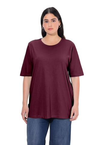 Ulla Popken Shirt in dunkle beere