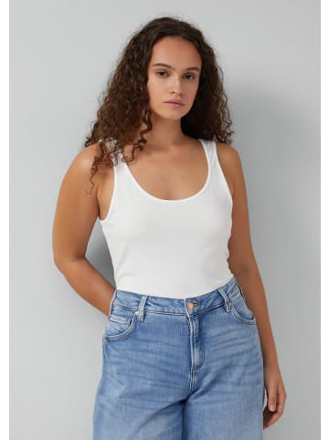 QS T-Shirt in 0100_weiß