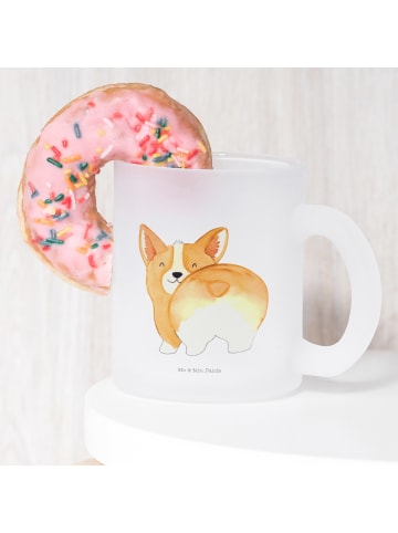 Mr. & Mrs. Panda Tasse Corgi Po ohne Spruch in Transparent