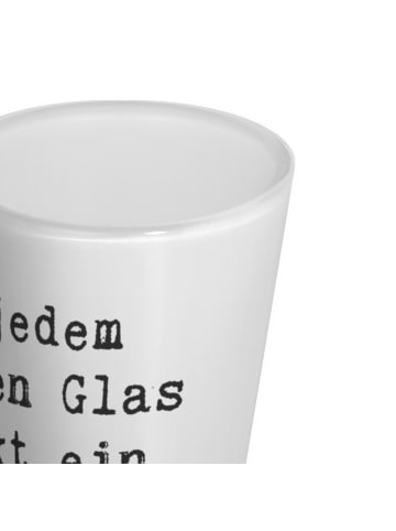 Mr. & Mrs. Panda Likör Glas Spruch Schnapsglas Träume mit Spruch in Transparent