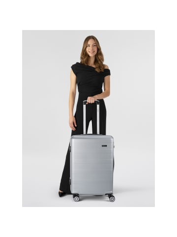 benzi 5330 4 Rollen Trolley M 65 cm in silber