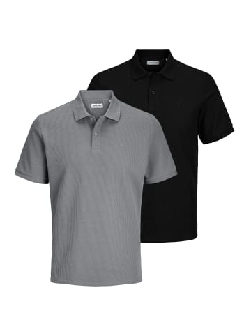 Jack & Jones Poloshirt Austin in Schwarz / grau