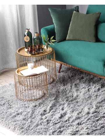 Beliani Shaggy CIDE in Grau - (W) 140 x (H) 7 x (L) 200 cm