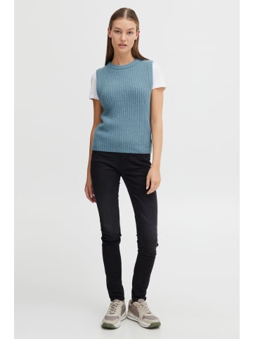 Oxmo Rundhalspullover OXSalis in Blau