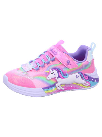 Skechers Klettschuh Unicorn Chaser in Rosa