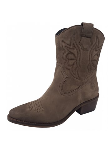 Post XChange Stiefelette Mint in Beige