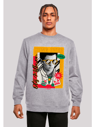 F4NT4STIC Sweatshirt Sex Education Otis Hung Over Collage in grau meliert