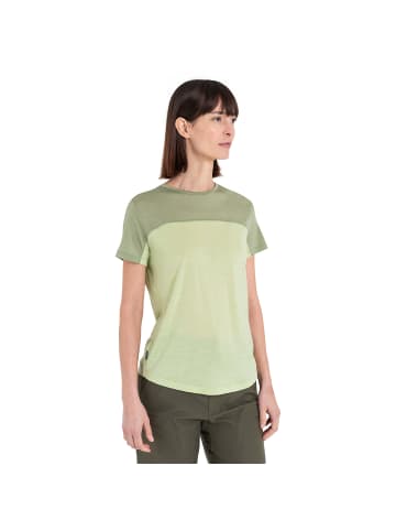icebreaker Shirt Merino 125 Cool-Lite Sphere in Laubgrün1738