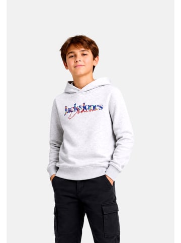 JACK & JONES Junior Hoodie 'Tom' in weiß
