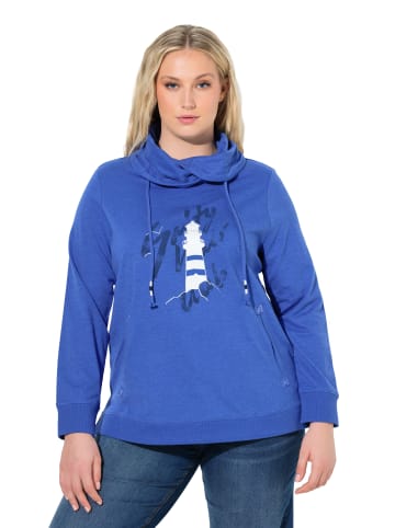 Ulla Popken Sweatshirt in tintenblau
