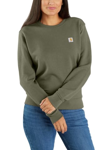 CARHARTT  Pullover "French Terry 106179" in Grün