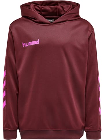 Hummel Hummel Poly Kapuzenpullover Hmlpromo Multisport Kinder in BIKING RED/RASPBERRY SORBET