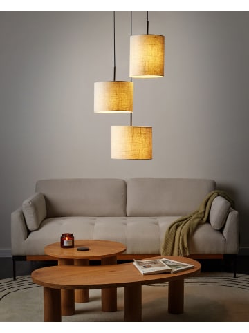 Beliani Pendelleuchten PARGUAZA in Beige - (W) 42 x (H) 125 x (L) 42 cm