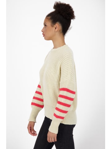 alife and kickin Rundhalspullover, Pullover DarjaAK Z in creme