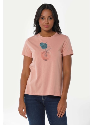 Organication T-Shirt "WOR13313" in Lachspink