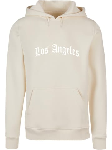 Mister Tee Hoodie "Los Angeles Wording Hoody" in Weiß