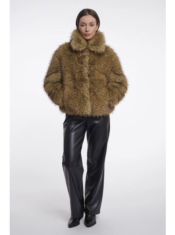 RINO&PELLE Kunstfelljacke Sonny in camel