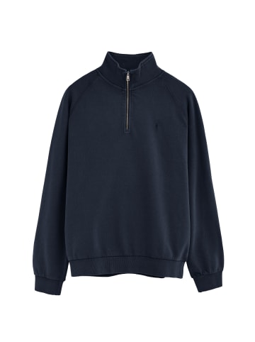Polo Club Sweatshirt RIGBY GO SWEAT ZIPPER NECK GD in Navy Blau