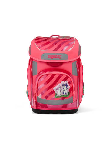 Ergobag Grundschulranzen-Set, CUBO "KuntBärbuntes Einhorn" 5-tlg. in Pink